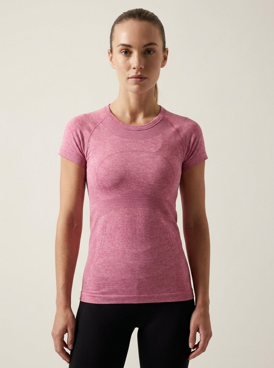 SEAMLESS SHORT SLEEVE TOP