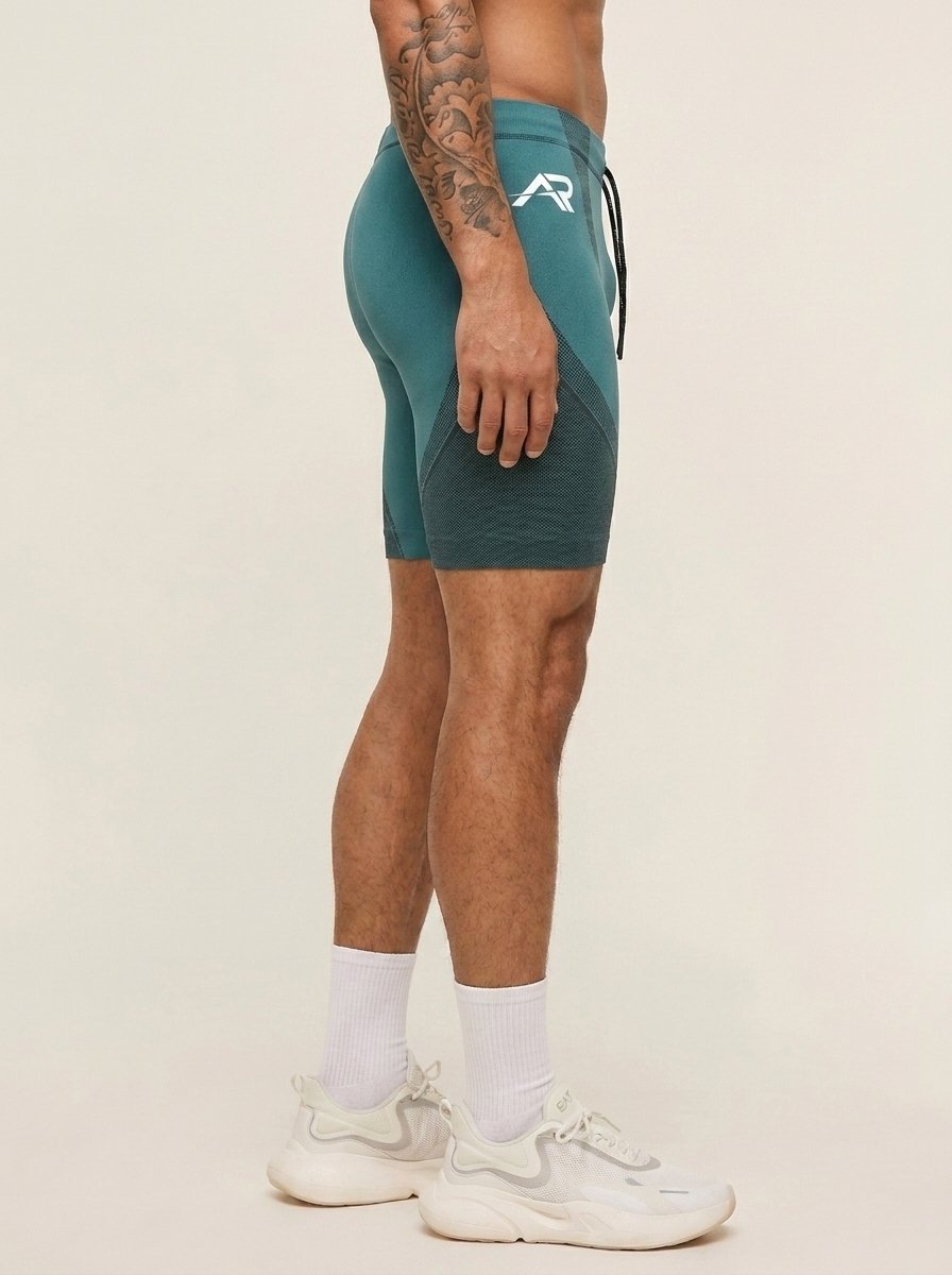 Aurish Seamless Compression Shorts – Men's - Image 2